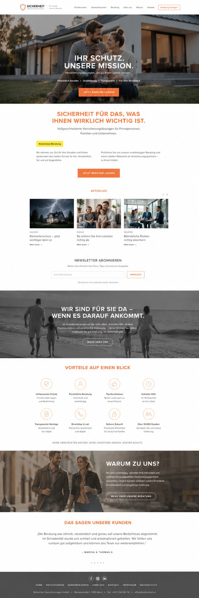 Sicherheit Versicherungen